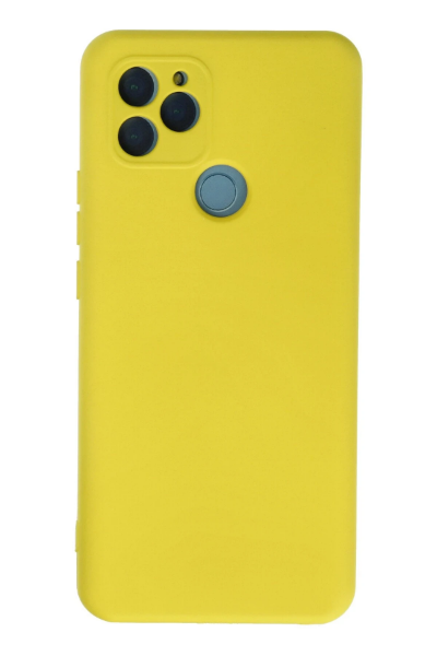 Newface General Mobile GM 21 Kılıf Nano içi Kadife Silikon - Sarı resmi