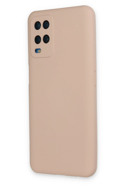 Newface Oppo A54 4G Kılıf Nano içi Kadife Silikon - Pudra resmi