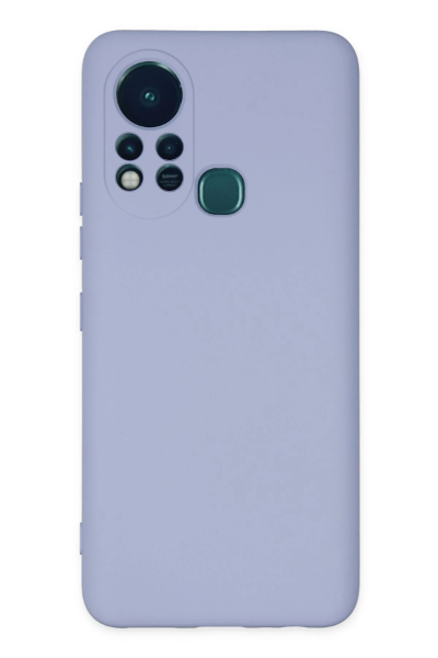 Newface İnfinix Hot 11s Kılıf Nano içi Kadife Silikon - Lila resmi