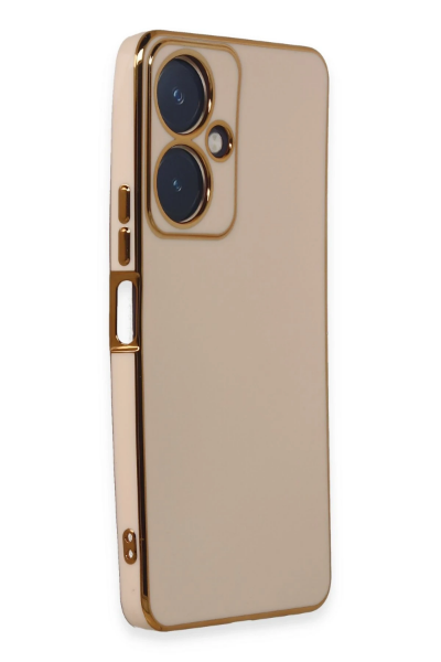 Newface Vivo Y27 Kılıf Volet Silikon - Pembe resmi