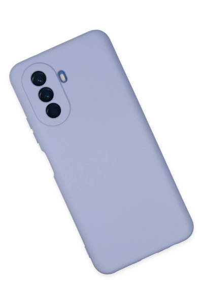 Newface Huawei Nova Y70 Kılıf Nano içi Kadife Silikon - Lila resmi