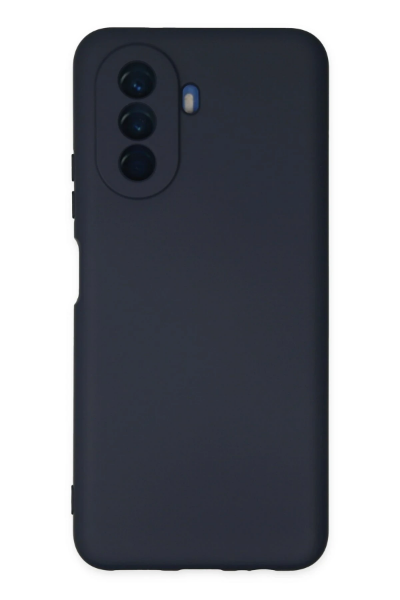 Newface Huawei Nova Y70 Kılıf Nano içi Kadife Silikon - Lacivert resmi