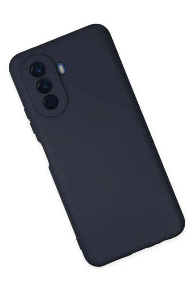 Newface Huawei Nova Y70 Kılıf Nano içi Kadife Silikon - Lacivert resmi