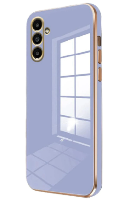 Newface Samsung Galaxy A25 5G Kılıf Volet Silikon - Mavi resmi