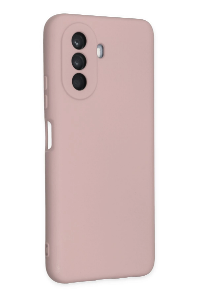 Newface Huawei Nova Y70 Kılıf Nano içi Kadife Silikon - Pudra resmi
