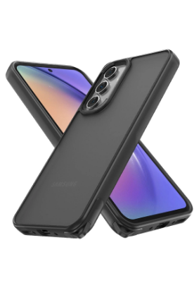 Newface Samsung Galaxy A04S Kılıf Elegant Kapak - Siyah resmi