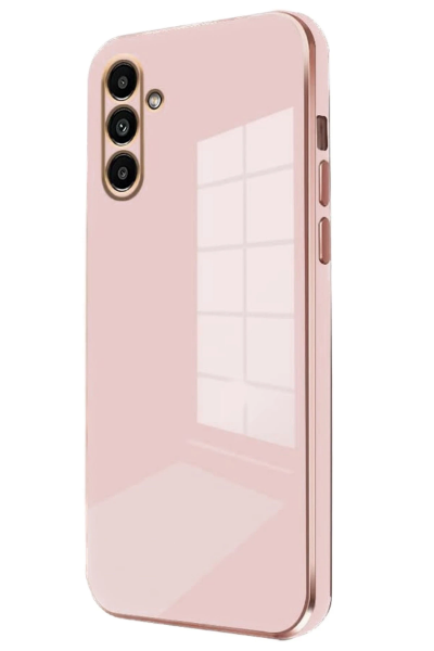 Newface Samsung Galaxy A25 5G Kılıf Volet Silikon - Pembe resmi