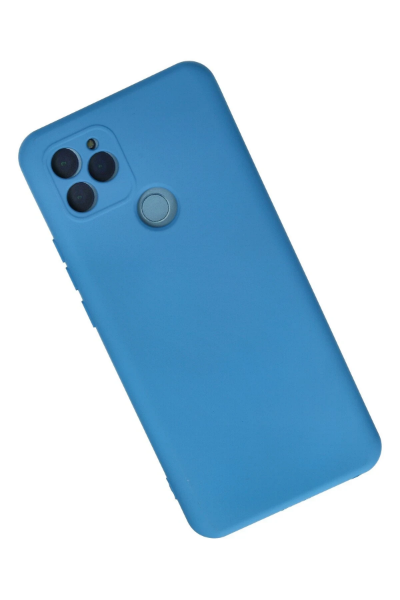 Newface General Mobile GM 21 Kılıf Nano içi Kadife Silikon - Mavi resmi