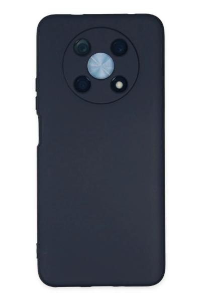 Newface Huawei Nova Y90 Kılıf Nano içi Kadife Silikon - Lacivert resmi