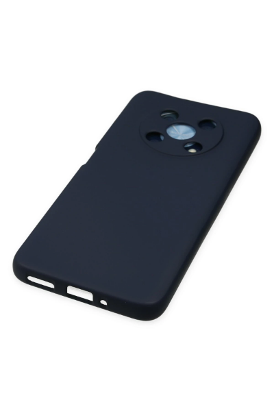 Newface Huawei Nova Y90 Kılıf Nano içi Kadife Silikon - Lacivert resmi