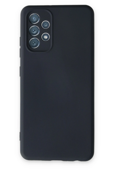 Newface Samsung Galaxy A13 4G Kılıf Nano içi Kadife Silikon - Lacivert resmi