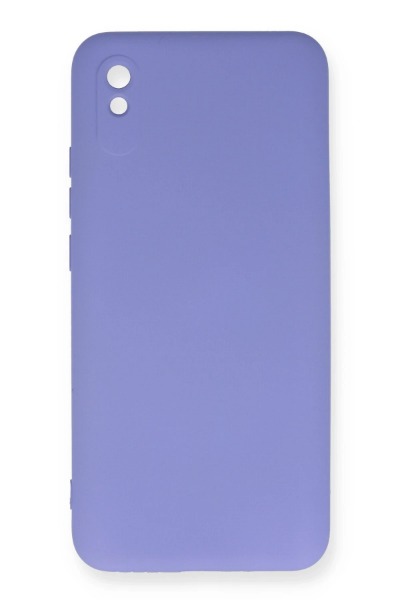 Newface Xiaomi Redmi 9A Kılıf Nano içi Kadife Silikon - Lila resmi