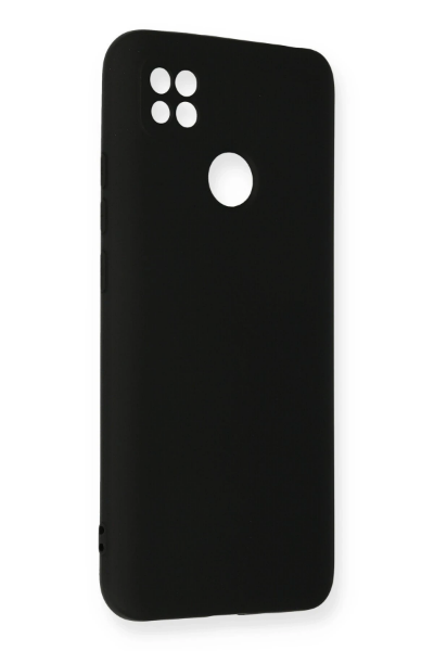 Newface Xiaomi Redmi 9C Kılıf Nano içi Kadife Silikon - Siyah resmi