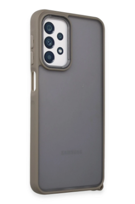 Newface Samsung Galaxy A23 4G Kılıf Elegant Kapak - Titan Gri resmi