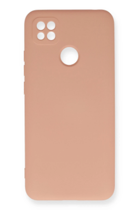 Newface Xiaomi Redmi 9C Kılıf Nano içi Kadife Silikon - Pudra resmi