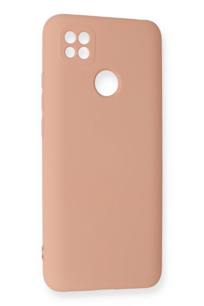 Newface Xiaomi Redmi 9C Kılıf Nano içi Kadife Silikon - Pudra resmi