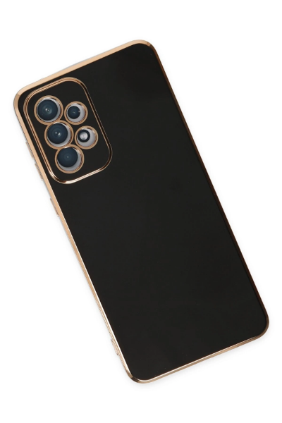 Newface Samsung Galaxy A73 5G Kılıf Volet Silikon - Siyah resmi