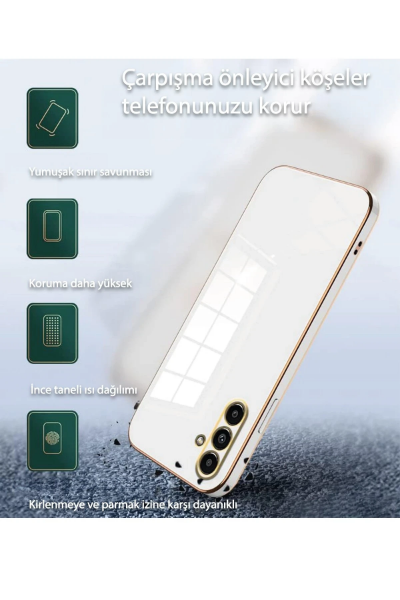 Newface Samsung Galaxy A55 5G Kılıf Volet Silikon - Pembe resmi