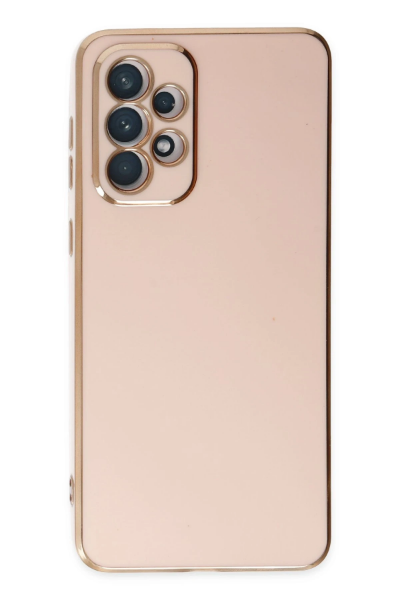 Newface Samsung Galaxy A73 5G Kılıf Volet Silikon - Pembe resmi