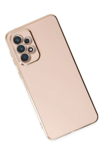 Newface Samsung Galaxy A73 5G Kılıf Volet Silikon - Pembe resmi