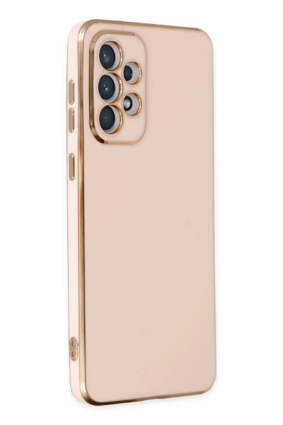 Newface Samsung Galaxy A73 5G Kılıf Volet Silikon - Pembe resmi
