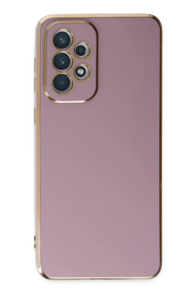 Newface Samsung Galaxy A73 5G Kılıf Volet Silikon - Mor resmi