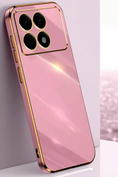Newface Xiaomi Poco X6 Pro Kılıf Volet Silikon - Mor resmi