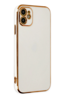 Newface iPhone 12 Kılıf Volet Silikon - Beyaz resmi