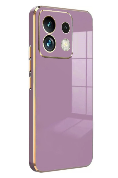 Newface Xiaomi Poco M6 Pro 4G Kılıf Volet Silikon - Mor resmi