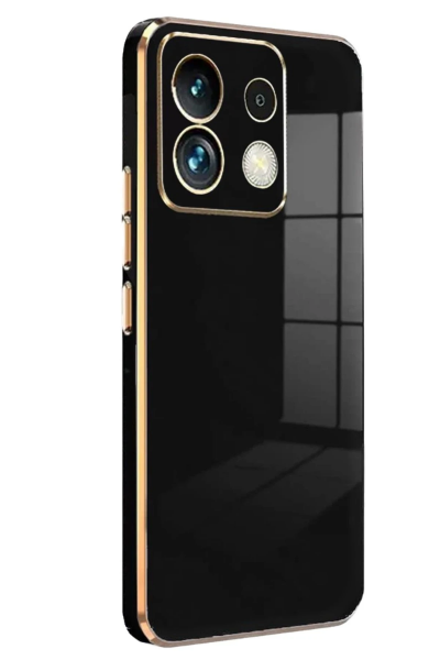 Newface Xiaomi Redmi Note 13 4G Kılıf Volet Silikon - Siyah resmi