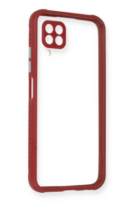 Newface Huawei P40 Lite Kılıf Miami Şeffaf Silikon - Fuşya resmi