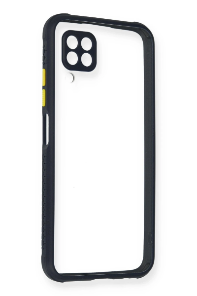 Newface Huawei P40 Lite Kılıf Miami Şeffaf Silikon - Lacivert resmi