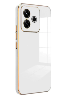 Newface Xiaomi Redmi 13 4G Kılıf Volet Silikon - Beyaz resmi