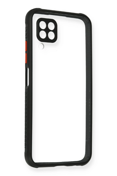 Newface Huawei P40 Lite Kılıf Miami Şeffaf Silikon - Siyah resmi