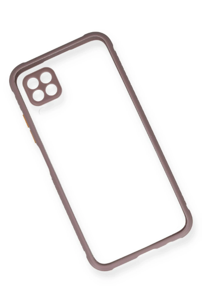 Newface Huawei P40 Lite Kılıf Miami Şeffaf Silikon - Açık Mor resmi