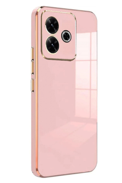 Newface Xiaomi Redmi 13 4G Kılıf Volet Silikon - Pembe resmi