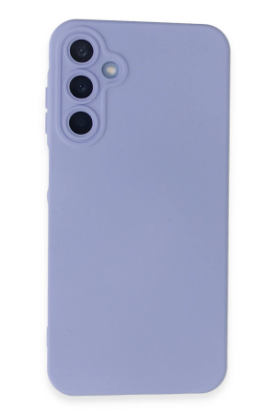 Newface Samsung Galaxy A15 4G Kılıf Nano içi Kadife Silikon - Lila resmi