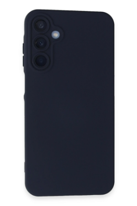 Newface Samsung Galaxy A15 4G Kılıf Nano içi Kadife Silikon - Lacivert resmi