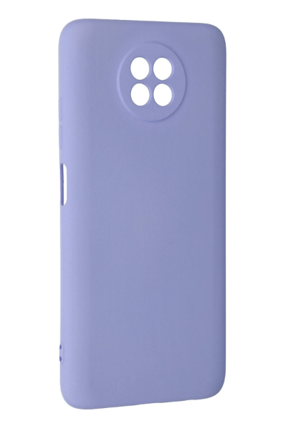 Newface Xiaomi Redmi Note 9 5G Kılıf Nano içi Kadife Silikon - Lila resmi