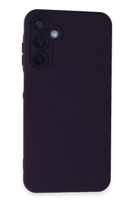 Newface Samsung Galaxy A25 5G Kılıf Nano içi Kadife Silikon - Mor resmi