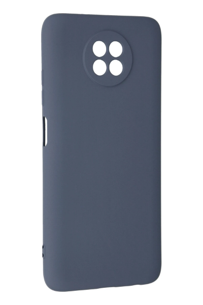 Newface Xiaomi Redmi Note 9 5G Kılıf Nano içi Kadife Silikon - Gri resmi