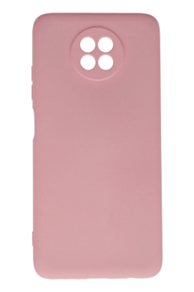 Newface Xiaomi Redmi Note 9 5G Kılıf Nano içi Kadife Silikon - Pembe resmi