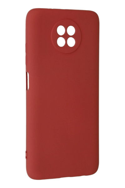 Newface Xiaomi Redmi Note 9 5G Kılıf Nano içi Kadife Silikon - Kiremit resmi