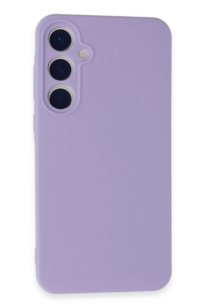 Newface Samsung Galaxy A35 5G Kılıf Nano içi Kadife Silikon - Lila resmi