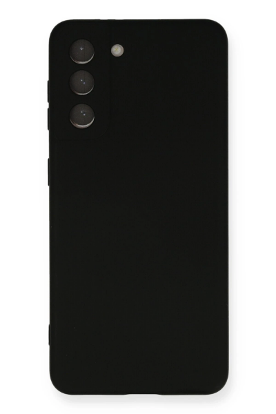 Newface Samsung Galaxy S21 Kılıf Nano içi Kadife Silikon - Siyah resmi