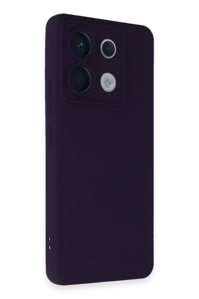 Newface Xiaomi Redmi Note 13 Pro 5G Kılıf Nano içi Kadife Silikon - Mor resmi