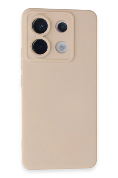 Newface Xiaomi Redmi Note 13 Pro 5G Kılıf Nano içi Kadife Silikon - Pudra resmi