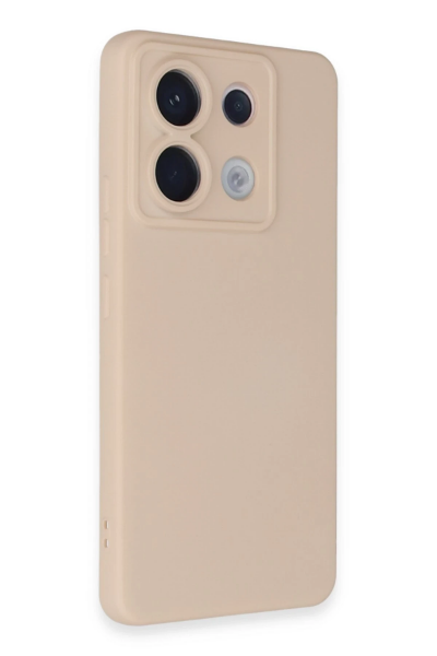 Newface Xiaomi Redmi Note 13 Pro 5G Kılıf Nano içi Kadife Silikon - Pudra resmi