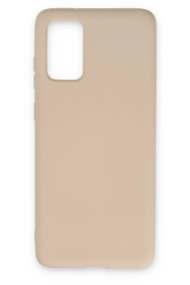 Newface Samsung Galaxy S20 Kılıf Nano içi Kadife Silikon - Pudra resmi