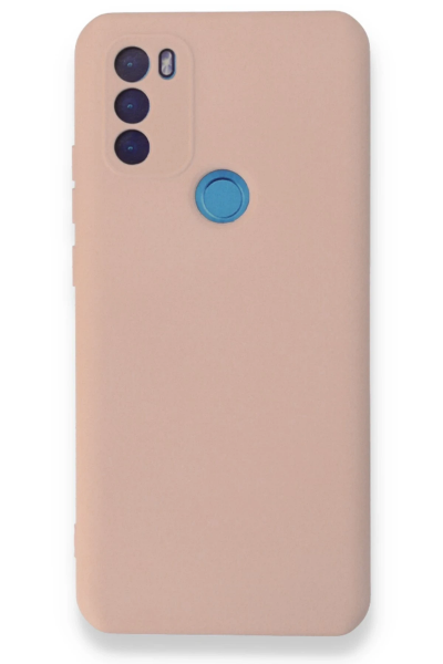 Newface General Mobile GM 21 Plus Kılıf Nano içi Kadife Silikon - Pudra resmi